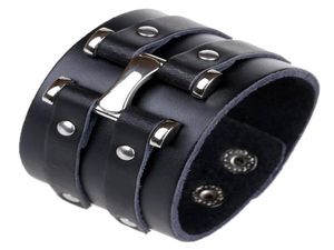 Braccialetti punk rock alla moda Accessori in stile hip hop femmina maschi