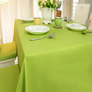 Table Cloth Pure And Fresh Green Square Is Contracted Contemporary Tea Pad Round Cloth_AN1710