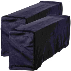 Tampas de cadeira 2 PCs Cover de sofá elásticos de sofá -sofá de protetores de braço elástico de slip -ablaves de braço de braço de braço anti -braço