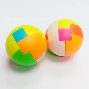 Parti Favorisi 12 Pc 4.2cm Büyük Bulmaca Topları Puzzleball Ball Roman Toys Sihirli Oyuncak İstihbarat Pinata Çocuklar İçin