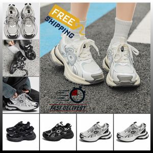 Yüksek Rise Popüler Kalın Talize Baba Ayakkabıları Kadınlar Yeni Çin-Şık Dantelli Sabah Karışık Renk Deri Çift Çift Yaz Klasik Silver Kalın Sole