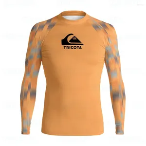 Maglietta da bagno da bagno femminile T-shirt Summer UV Protection Guardia da esercitazioni a manica lunga Survi di surf abiti da surf Abbigliamento stretto Rashguard