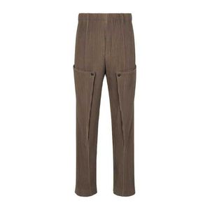 Men's Pants Mike pleated mens pocket detachable cargo pants designer casual straight leg pantsL2405