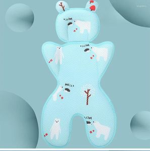 Peças de carrinho de carrinho de carrinho de bebê verão universal segurança bassinet colchão suor absorvente a nuvem respirável almofada de bebê cadeira alta