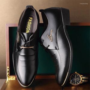 Sapatos casuais homens vestem casamento oxfords moda