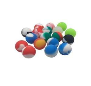 FDA zugelassene kleine Ball Silikonbehälter -Gläser für Konzentratöl Wachs 56 ml Trockener Kräuteröl Slick Container9547720