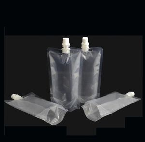 250mlスタンドアッププラスチック製のドリンクパッケージバッグジュース用ミルクコーヒー飲料用液体パッキングバッグドリンクポーチ2091555用
