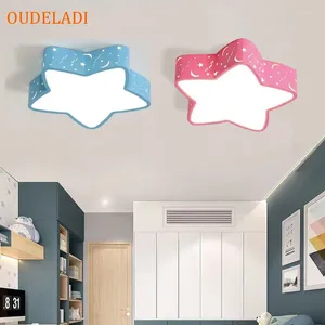 Ceiling Lights Modern Children's Bedroom Creative LED Stars Home Decor Living Room Lamp Kindergarten Nursery