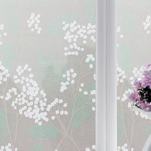 Window Stickers Bathroom Self-adhesive Sticker Printing Glass Film Paper Films Living Room Decoration 60x200CM