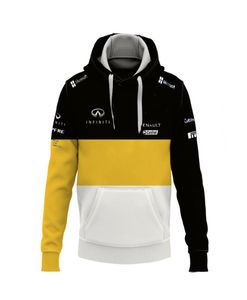 2021 F1 Renault Team Jersey Motorcykel Racing Uniform Hoodie Formula One Men039s och Women039S Sweatshirt5425160