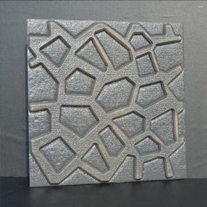 Adesivos de parede adesivos de espuma 3d adesivo de padrão de tijolo