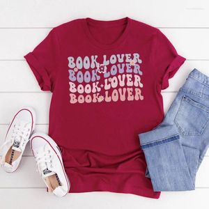 Women's T Shirts Bookish Funny Reading Book Lovers Comfort Colors Shirt For Women booklovers Gift Kort ärm Top Tees Y2K