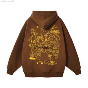 Draw Mens Hoodies Sweatshirts Hoodie Tshirt Womens Letters Print Sweatshirt Smiling Trend Cotton Top Drew 243