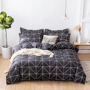 Bedding define lençol de quatro peças três de capa de colcha
