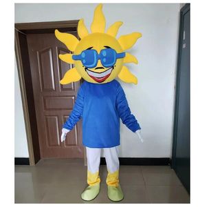 2025 Новый взрослый Happy Sun Costume Costume Fun Suit костюм день рождения вечеринка на открытом воздухе Halloween Outdoor Suitfestival платье