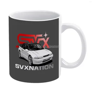 Mugs Comission Revisited White Mug Vintage Unisex Size Svx Svxnation Nation Pearlie