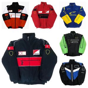 Jaqueta de jaquetas masculina Jaqueta F1 Jaqueta de corrida Full Coats Full Borded Street Casual Casual Jacket European e American Tamanhos Outer;