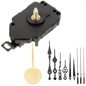 Clocks Accessories Quartz Pendulum Clock Movement DIY Repair Parts Wall Mechanism Replacement Kit Plastic Hands