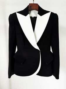 Designer New Black Women Blazer Giacca a manica lunga a manica a V CACKE FEMMILE SLING BUSINESS UFFICIO BLATTURA FORMAL BLAZER MY5122