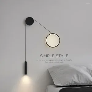 Wandlampe cx144bs Nordic Iron Creative Design LED Lamps Wohnzimmer Hintergrund Umgebungslicht E27 Schlafzimmer Nachtleuchte