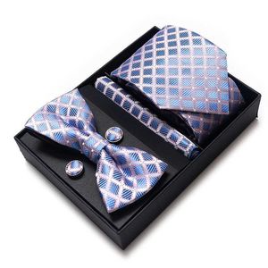 Boyun kravat yeni stil karışım renkleri tatil hediye kravat mendil cep kareleri kolkin seti kravat kutusu nokta adam Paskalya Günü
