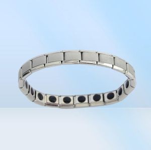 316L Titanium Health Care Therapy Bracelelet Magnetic Energy Men Women Women Bracelets for Lovers1117714