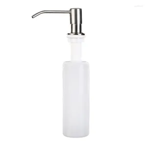 Liquid Soap Dispenser Sleek Easy To Use Durable Versatile Elegant Kitchen Accessory With Finish Bathroom C
