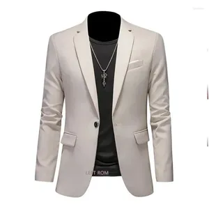 Ternos masculinos de moda de 16 cores Casual Business Office Jacket Party Festa de Casamento Formal