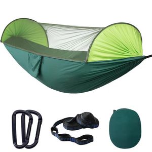 Hammock da campeggio anti -esterno con zanzariera e attrezzature per tenda da pioggia rifugi per sopravvivenza da campo per sopravvivenza