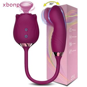 Outros itens de beleza de saúde poderosos vibrador de rosa-vibrador para mulheres estimulador de clitóris otário imitando os dedos gigantes gotes gotes adultos bens Toys T240510