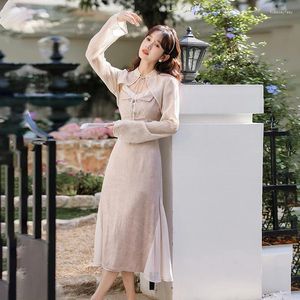 Casual Dresses 2024 Chinese Style Suit Women Advanced Sense Heavy Industry Summer utsökta broderier Topphalva kjol Tvådelar Set