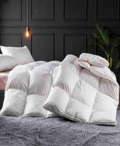 Bedding Luxury Bedding Duvet Inserir Goose Branco Down Down Durante toda a temporada Coloqueiro Bobertor Twin Twin Full Queen Size9439408