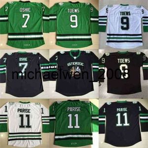 Vin Weng Fightings Siouxs Jersey Mens Blank 7 Tj Oshie 9 Jonathan Toews
