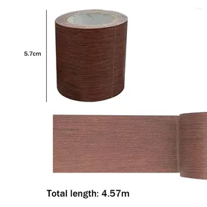 Window Stickers Woodgrain Repair Tape Patch Wood Textured Furniture Adhesive Strong Stickiness Waterproof DFDS889