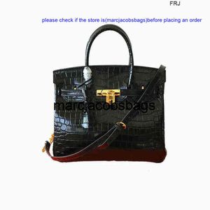 Birkinbag Designer Torby Birkis torebki TOTE TOG CROCODIL Women Higgloss Cow Skóra przenośna