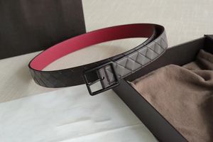 Bältesbälten för kvinnor Designer Man Belt Designer Läderbredd 3.2/3,8 cm Designer Belt Designers Bälten Business Casual Belt Mens Midjeband Womens Metal B Buckle 012