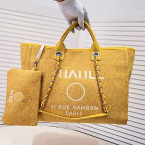 Casual 10A Beach Handbag Designer Tote Beach Women's Large Capacity Shoulder Handbags Fashion Canvas Weekend Travel Bag Denim Bag S 67