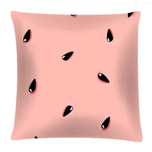 Cusca di cuscino in raso con coprise con cerniera da 18x18 pollici per lancio decorativo cuscini lanciano cuscini per divano