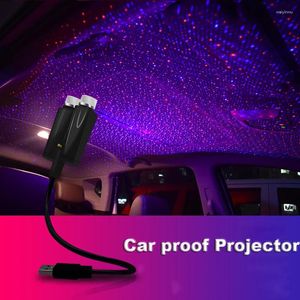 Night Lights LED STARRY HIME -Projektor DC 5V USB angetriebene Galaxy Star Laserlampe für Autodachatmosphäre Raum Deckendekoration