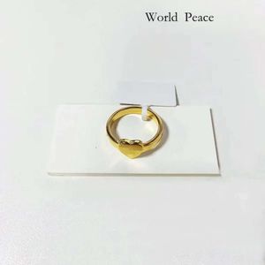 Louiseviutio Designer Jewelry Love Ring Heart Band Rings For Men And Women Luxury Fashion Jewelry Unisex Ring Gold Silver Rose Ring Wedding Party Gift 655