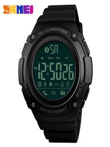 Skmei Men Smart Watchesスポーツカロリーペドメーターウォッチマンコールリマインダークロック距離カウントダウン防水relogio masculino fit5613290