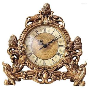 Нарученные часы на столы часы скандинавские стиль механические часы творческие смола ретро -гостиная
