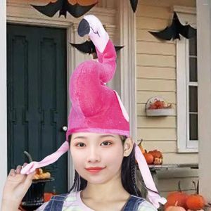 Party Supplies Flamingo Hat Stuffed Pink Costume Hats For Carnival Festival Year