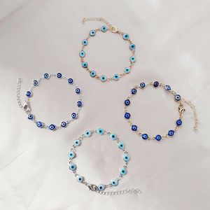 Популярные модные ювелирные аксессуары Blue Eye Bracelet Devil's Eye Bracelets