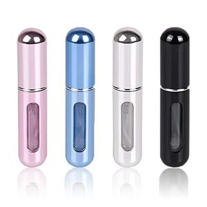 2024 5mlportable Mini Refillable Perfume Bottle с брызги ароматического насоса пустые косметические контейнеры для бутылки с атомийзером для инструмента для проходов для косметического распылителя контейнер