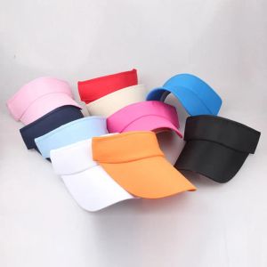 Mode män kvinnors sol hatt flickor hatt strand sunhat sport pannband klassisk mössa justerbar sol sport visor hatt baseball cap