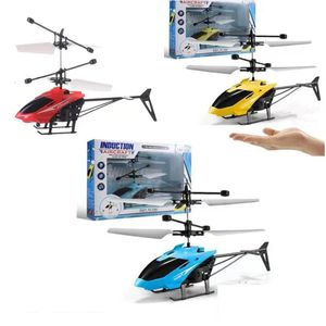 Mini RC Drone Rechargeable No Remote Control Helicopters Toys Induction Hovering Safe Fallresistant 240511