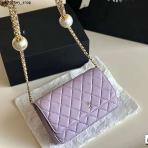 Luxury Handbag Designer Shoulder Bag Crossbody Purse High End Double Embroidered Thread Chain Womens Classic Single BagC6JQ