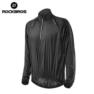 Męskie koszule Rockbros oddychająca kurtka rowerowa Summer Sun Ochrony lodu skórzany płaszcz Ubranie odzieży męska koszula sportowa Q240510