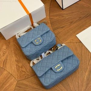 Luxury Brand Handbag Designer Women's Bag New Trend Fashion Fang Fat Ling Ge Cf Cross Body Small Golden AutumnNUCC